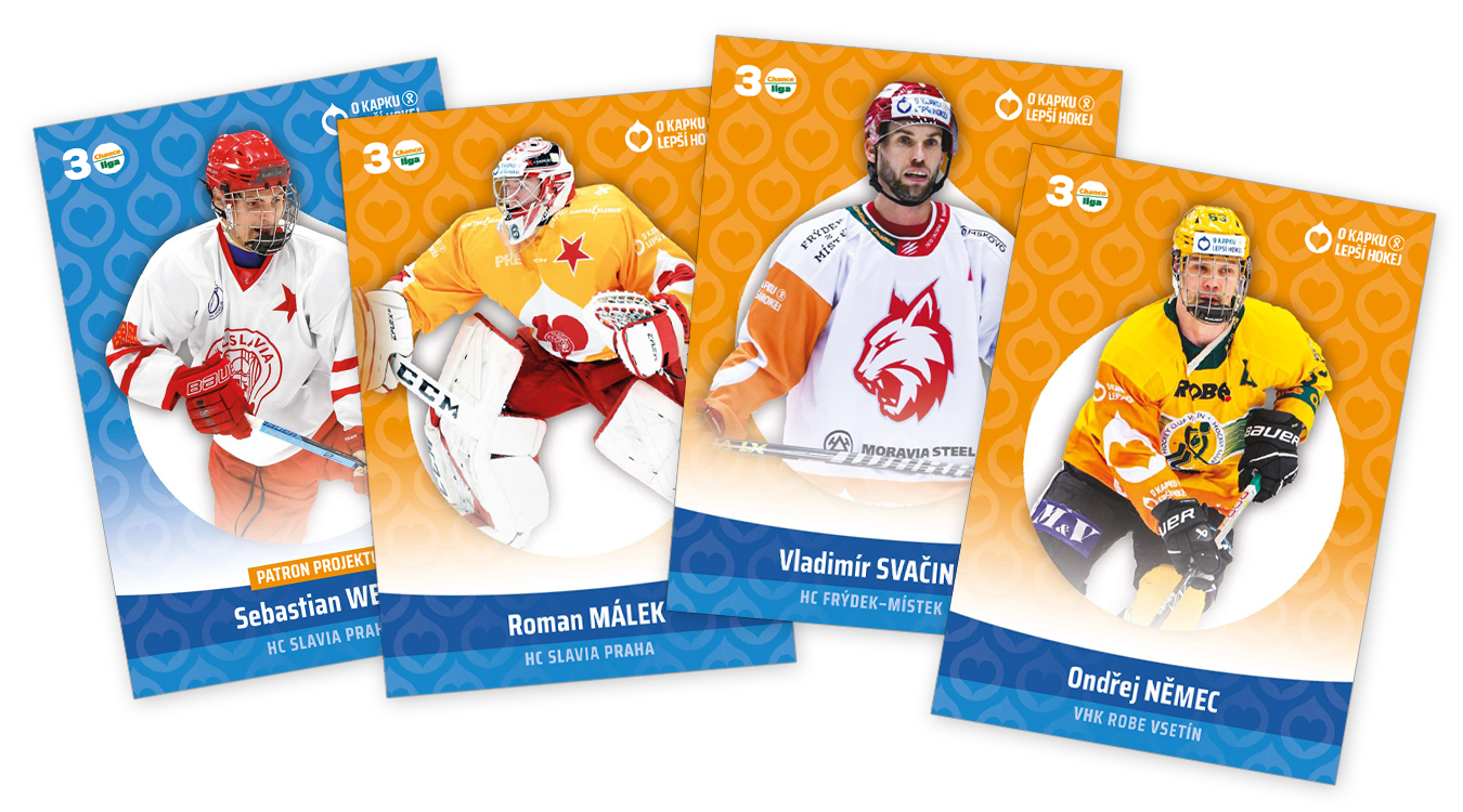 2023 GOAL Cards O kapku lepší hokej - Sebastian WEITZ č. KN-1