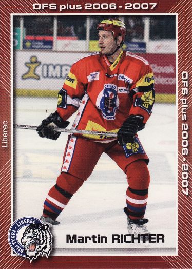 2006-07 OFS Utkání hvězd - Martin RICHTER č. UH10