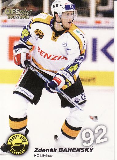 2007-08 OFS - Zdeněk BAHENSKÝ č. 110