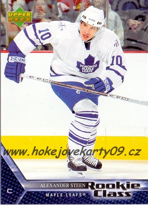2005-06 UD NHL Rookie Class - Alexander STEEN č. 10