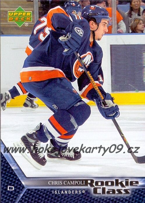 2005-06 UD NHL Rookie Class - Chris CAMPOLI č. 21