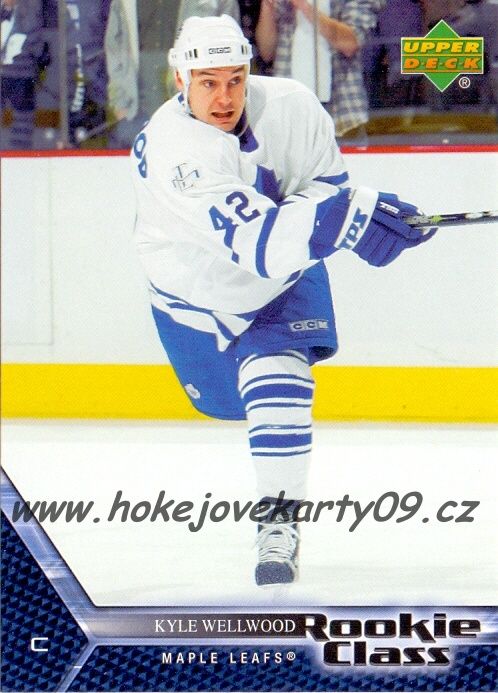 2005-06 UD NHL Rookie Class - Kyle WELLWOOD č. 27
