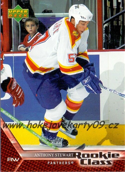 2005-06 UD NHL Rookie Class - Anthony STEWART č. 43