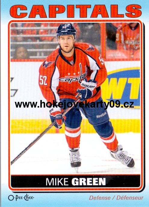 2012-13 OPC Stickers - Mike GREEN č. S-96