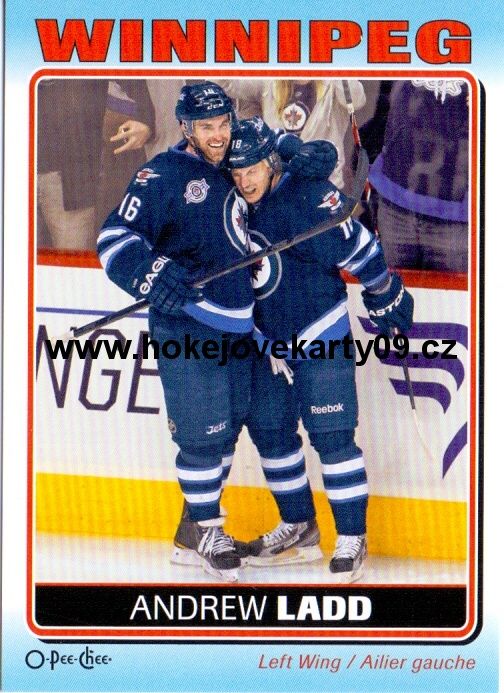 2012-13 OPC Stickers - Andrew LADD č. S-97