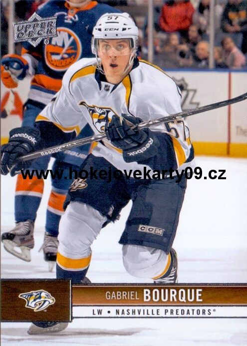 2012-13 UD Series 1 - Gabriel BOURQUE č. 100