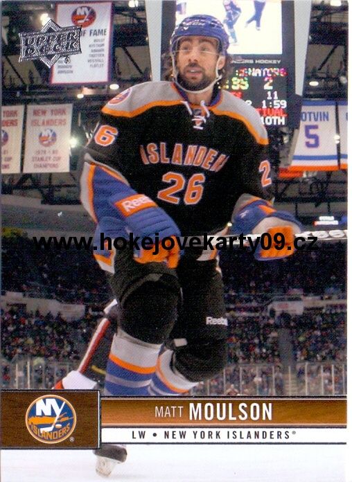 2012-13 UD Series 1 - Matt MOULSON č. 111