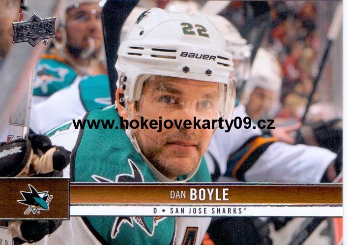 2012-13 UD Series 1 - Brian BOYLE č. 123