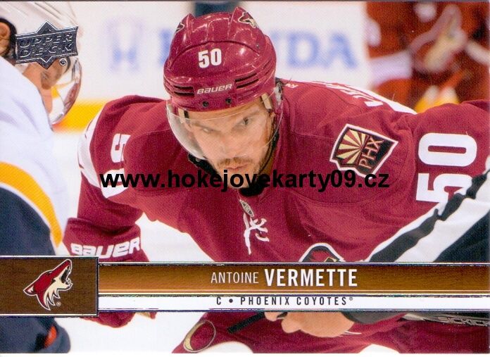 2012-13 UD Series 1 - Antoine VERMETTE č. 141
