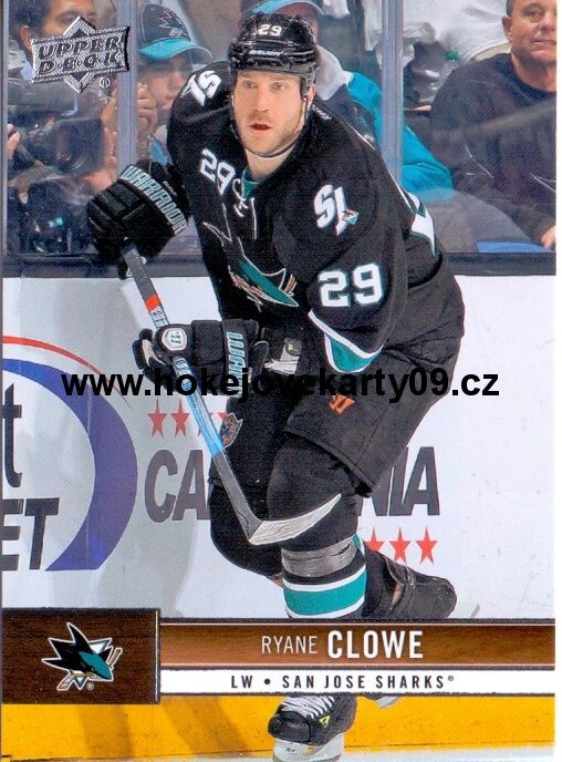 2012-13 UD Series 1 - Ryane CLOWE č. 154