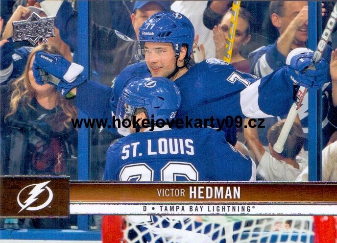 2012-13 UD Series 1 - Victor HEDMAN č. 170