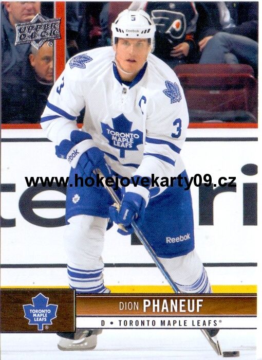 2012-13 UD Series 1 - Dion PHANEUF č. 175