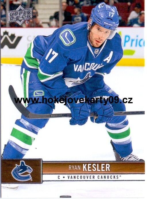 2012-13 UD Series 1 - Ryan KESLER č. 182