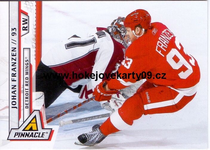 2010-11 Pinnacle - Johan FRANZEN č. 129