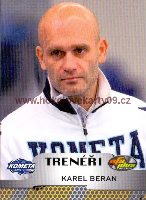 2013-14 OFS Trenéři - Karel BERAN č. T09