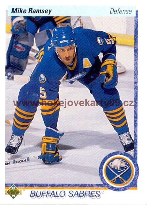 1990-91 Upper Deck - Mike RAMSEY č. 168