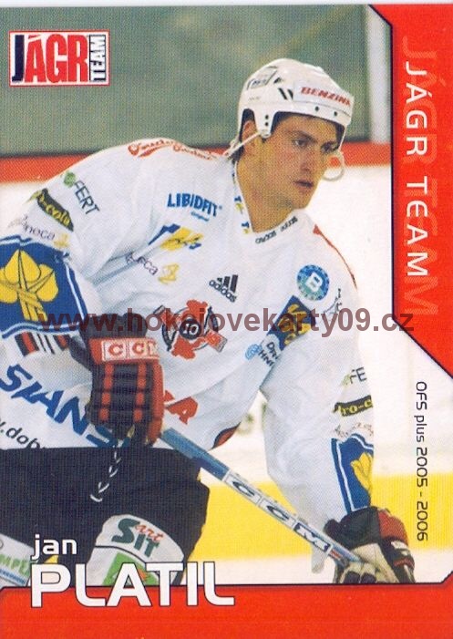 2005-06 OFS Jágr Team - Jan PLATIL č. JT10