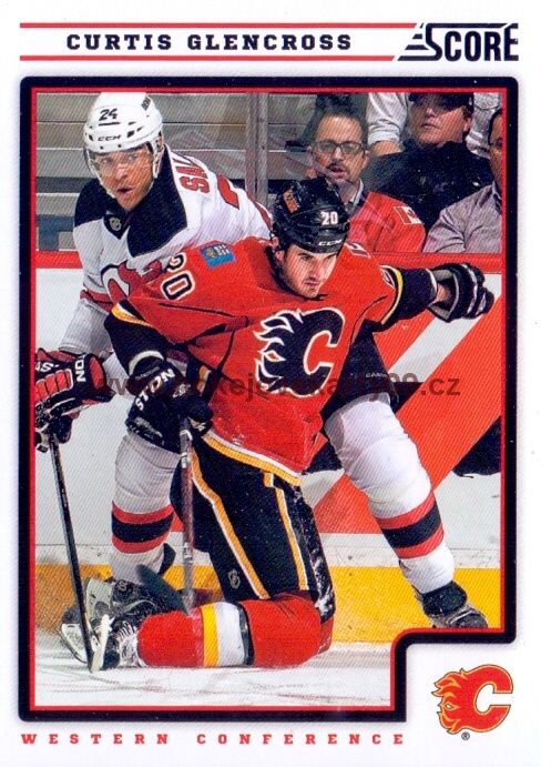 2012-13 Score - Curtis GLENCROSS č. 91