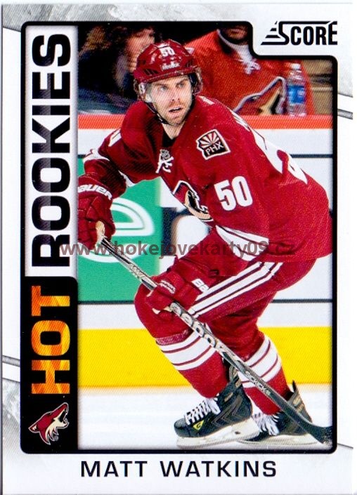 2012-13 Score - Matt WATKINS č. 546 (RC)