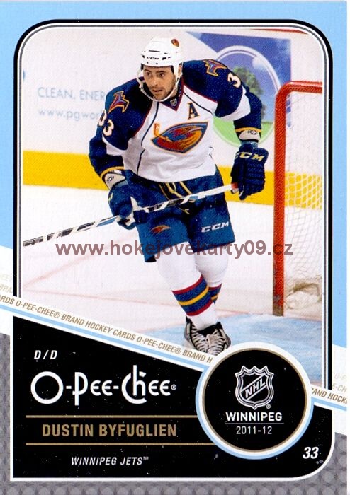 2011-12 OPC - Dustin BYFUGLIEN č. 164