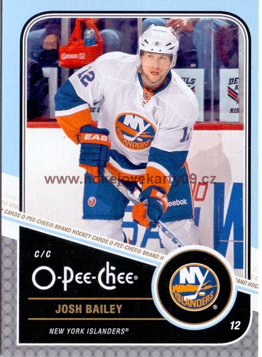 2011-12 OPC - Josh BAILEY č. 197