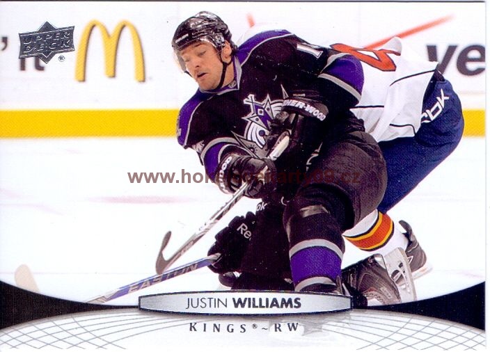 2011-12 Upper Deck - Justin WILLIAMS č. 117