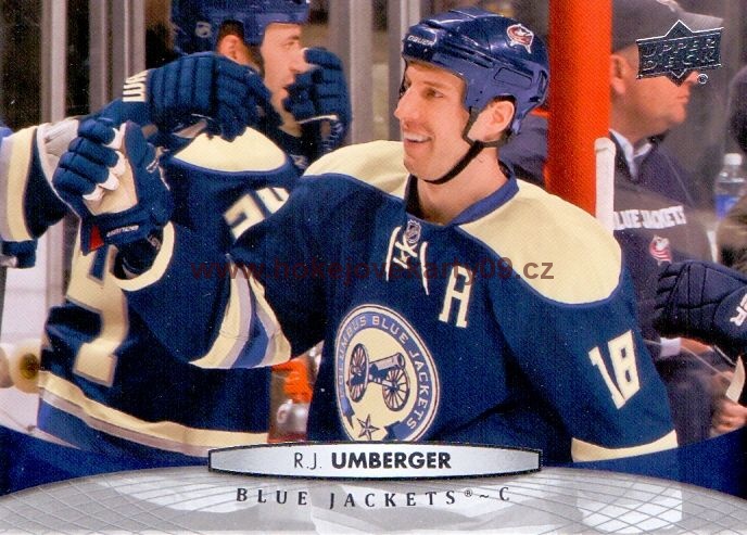 2011-12 Upper Deck - R.J. UMBERGER č. 151