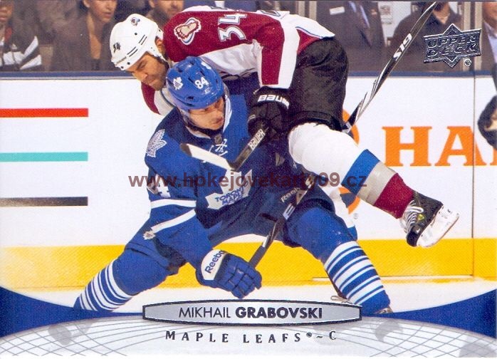 2011-12 Upper Deck - Mikhail GRABOVSKI č. 276