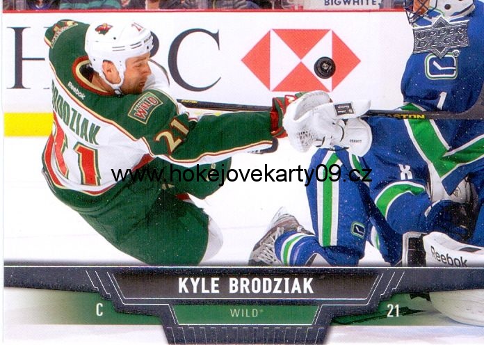 2013-14 Upper Deck - Kyle BROZDIAK č. 131