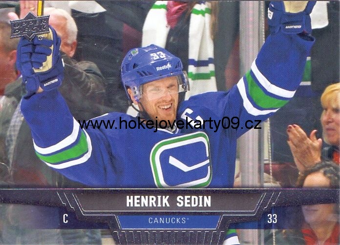 2013-14 Upper Deck - Henrik SEDIN č. 251