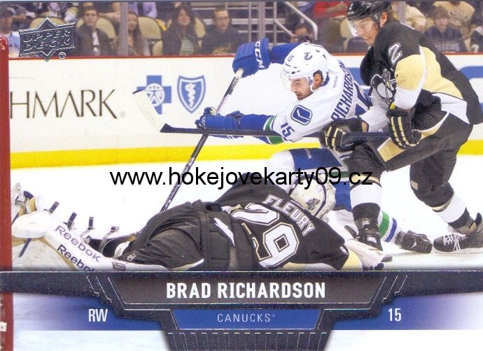 2013-14 Upper Deck - Brad RICHARDSON č. 253