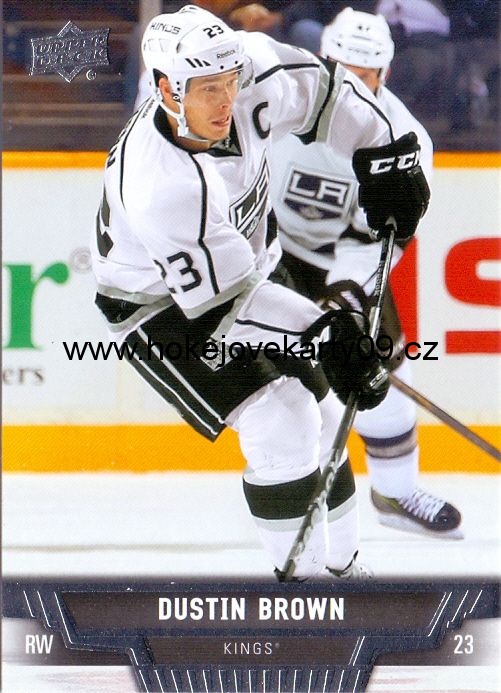 2013-14 Upper Deck - Dustin BROWN č. 270