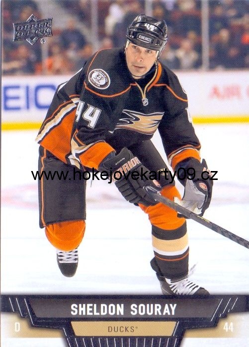 2013-14 Upper Deck - Sheldon SOURAY č. 273