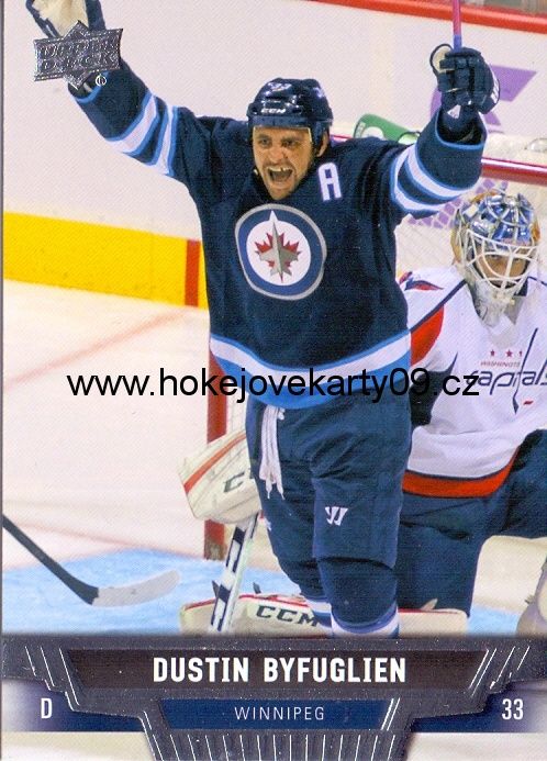 2013-14 Upper Deck - Dustin BYFUGLIEN č. 302