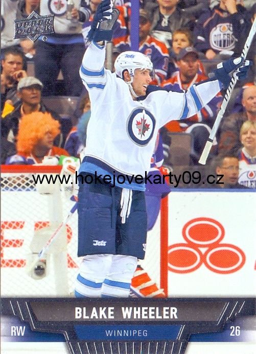 2013-14 Upper Deck - Blake WHEELER č. 303