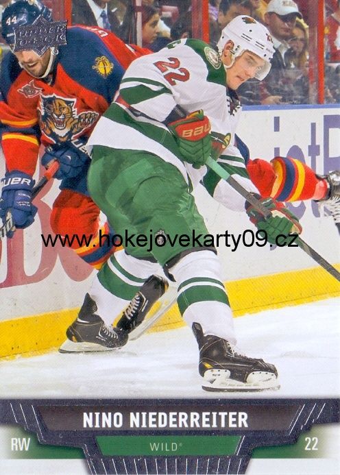 2013-14 Upper Deck - Nino NIEDERREITER č. 321