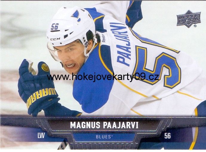 2013-14 Upper Deck - Magnus PAAJARVI č. 328