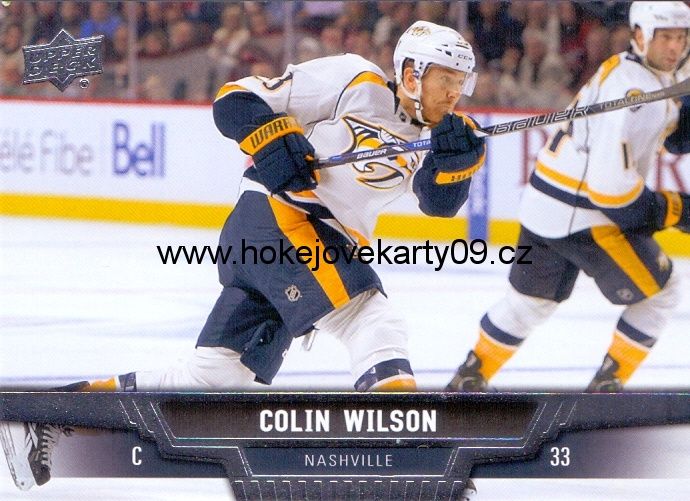 2013-14 Upper Deck - Colin WILSON č. 336