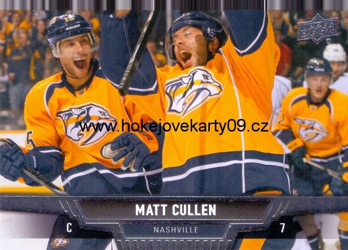 2013-14 Upper Deck - Matt CULLEN č. 338