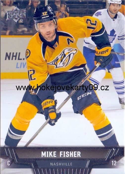 2013-14 Upper Deck - Mike FISHER č. 341