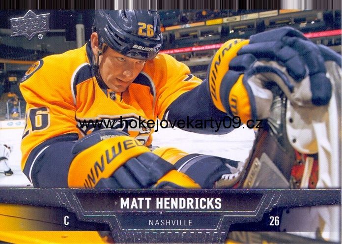2013-14 Upper Deck - Matt HENDRICKS č. 342