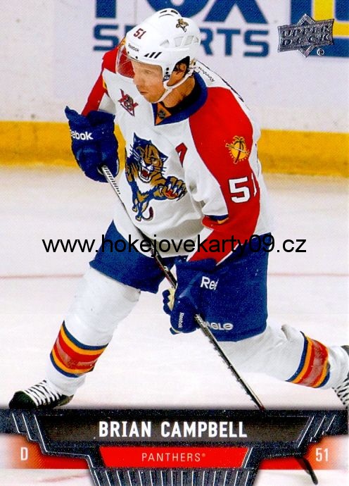 2013-14 Upper Deck - Brian CAMPBELL č. 362