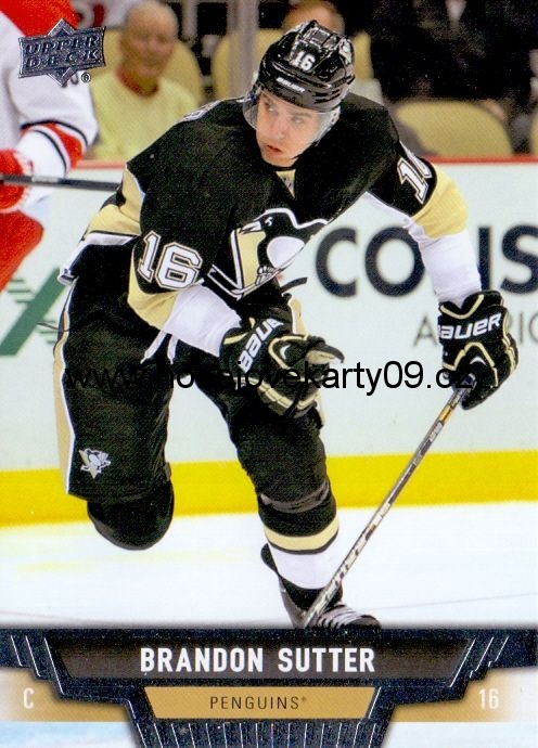 2013-14 Upper Deck - Brandon SUTTER č. 371