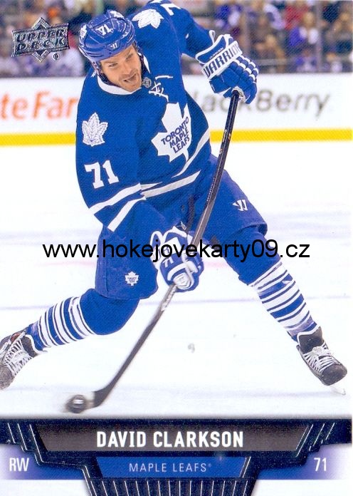 2013-14 Upper Deck - David CLARKSON č. 375