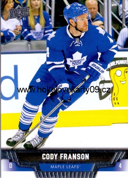 2013-14 Upper Deck - Cody FRANSON č. 376