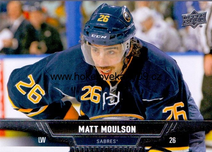 2013-14 Upper Deck - Matt MOULSON č. 384