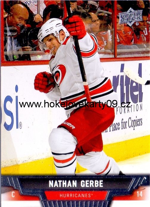 2013-14 Upper Deck - Nathan GERBE č. 390