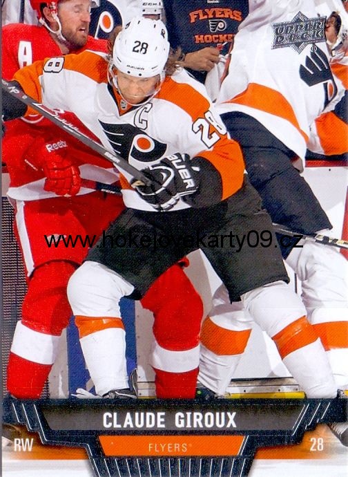 2013-14 Upper Deck - Claude GIROUX č. 411