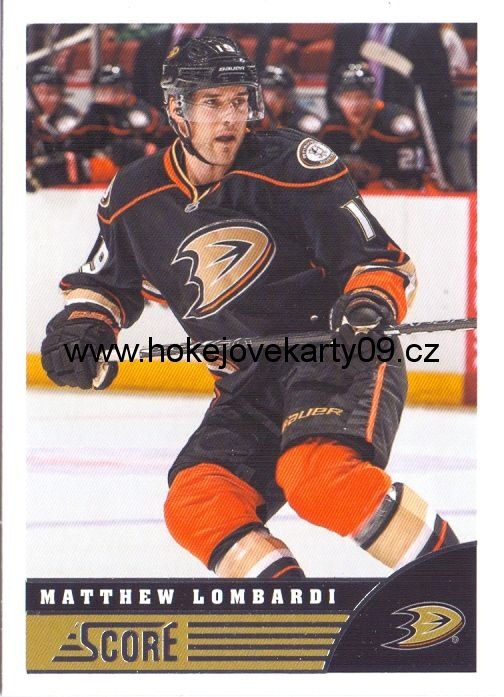 2013-14 Score - Matthew LOMBARDI č. 18