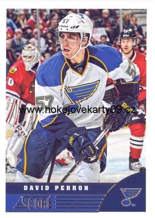 2013-14 Score - David PERRON č. 445